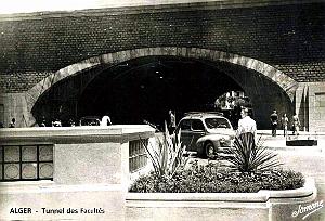 Alger - Tunnel des Facultes 